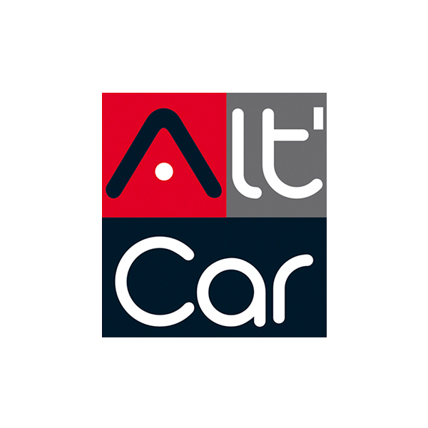 alt car création du logo en collaboration avec l'agence pixart images