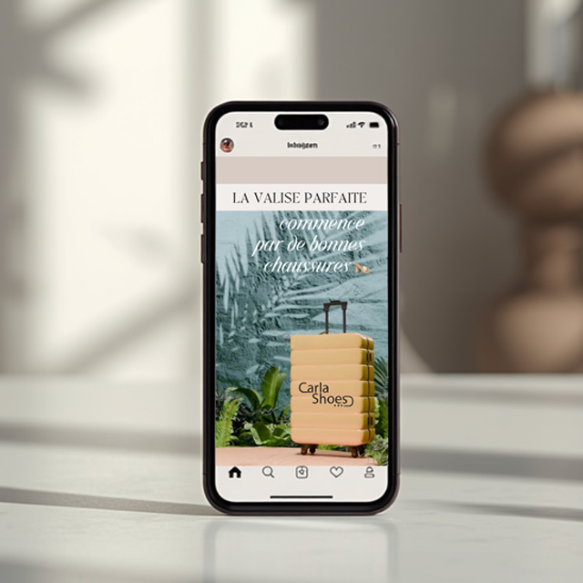 boutique carlashoes création réeel insta la valise parfaite br com