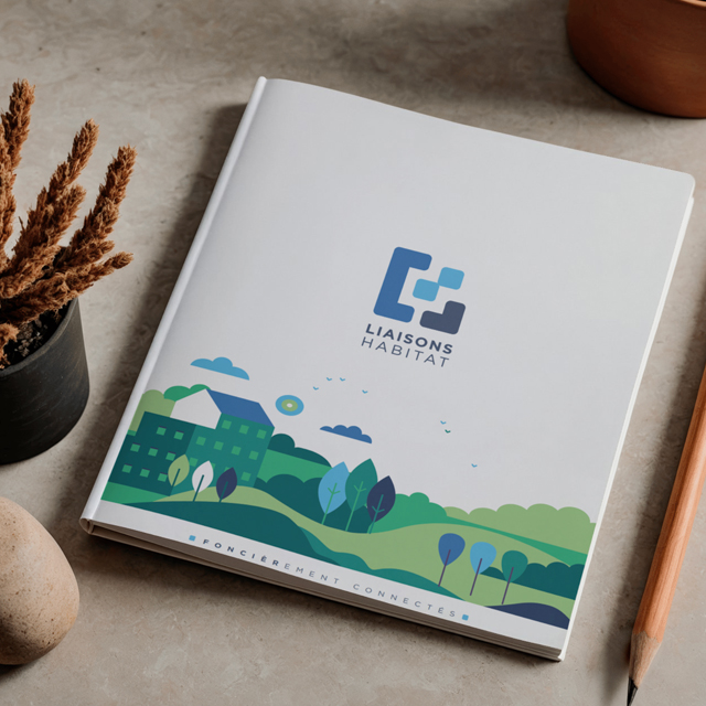 Références Plaquettes et Brochures fonciere habitat conception de la plaquette celeste double en collaboration avec l'agence ardence