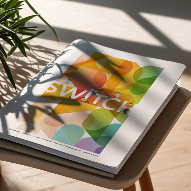 groupe promeo conception de la plaquette switch en collaboration avec l'agence ardence