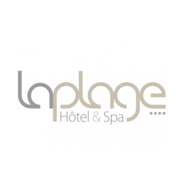 hôtel de la plage création du logo en collaboration avec l’agence pixart images