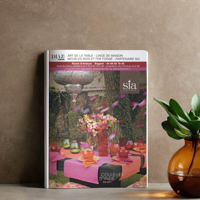 sia conception d'annonce presse en collaboration avec l'agence pixart images