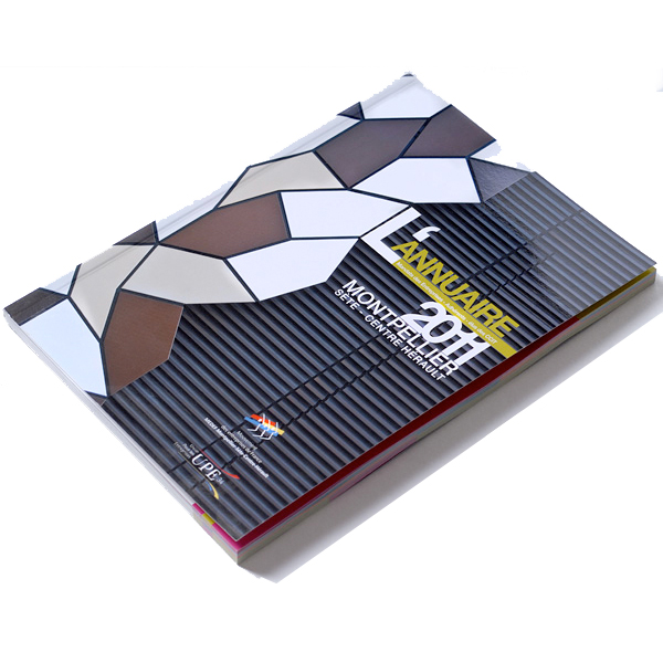 l'annuaire du medef conception du magazine double en collaboration avec pixart images et id press